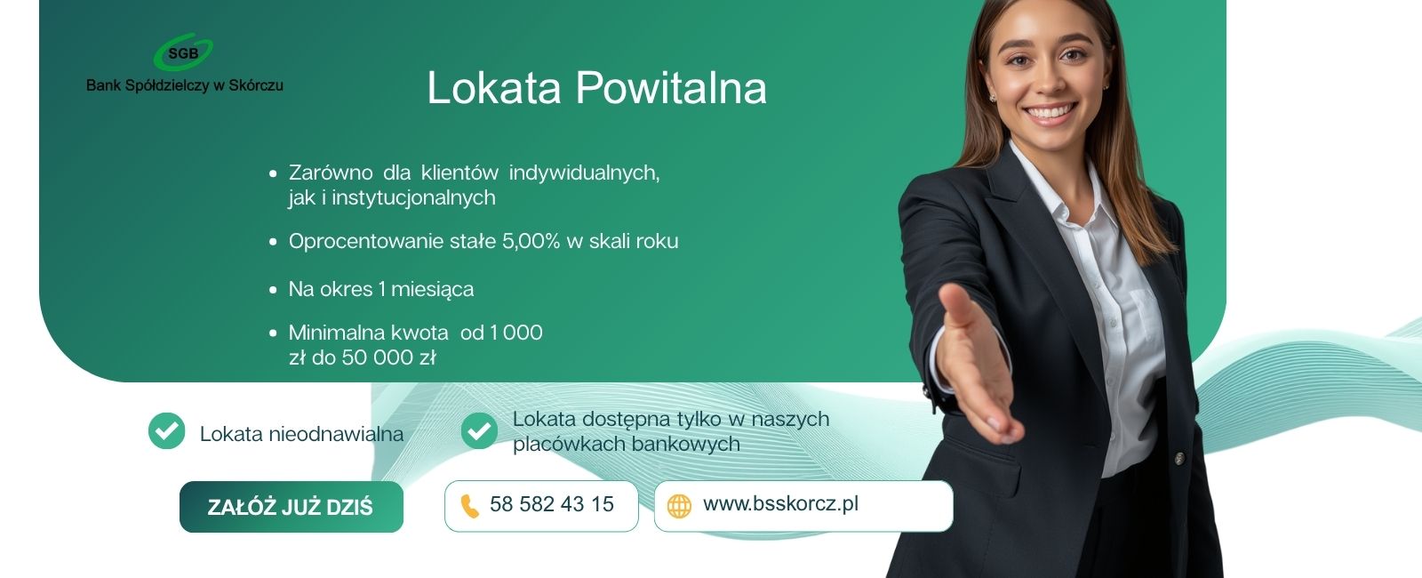 Miniatura wpisu Rusza III edycja „Lokaty Powitalnej” – zyskaj 5,00% w skali roku!